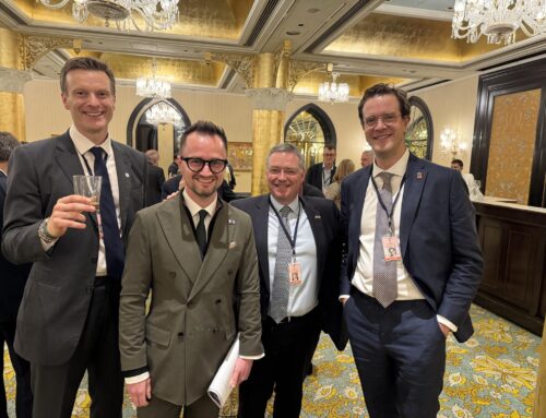 James Markey travels with Prime Minister to India