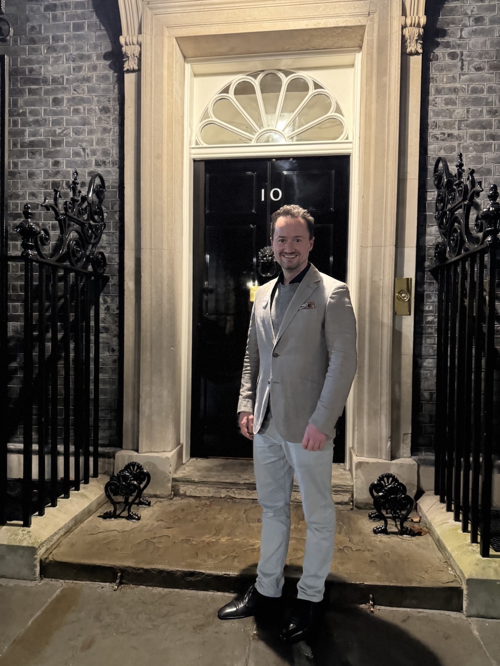James Markey 10 Downing Street Door